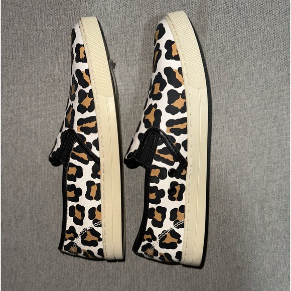 Coach Parkside Ocelot Leather slip on sneakers. - Picture 7 of 8